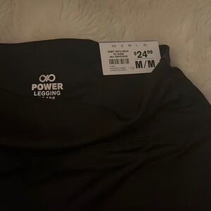 Black- full length leggings